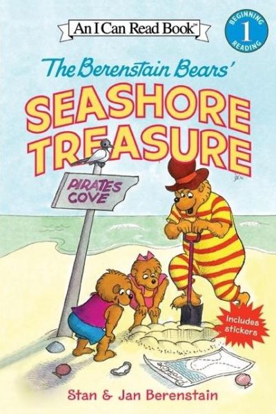 Cover for Jan Berenstain · The Berenstain Bears' Seashore Treasure - I Can Read Level 1 (Paperback Book) (2005)