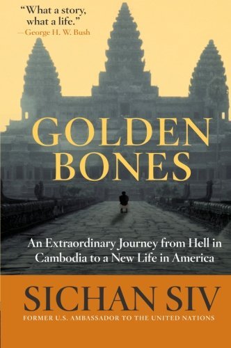 Cover for Sichan Siv · Golden Bones: an Extraordinary Journey F (Paperback Book) (2009)