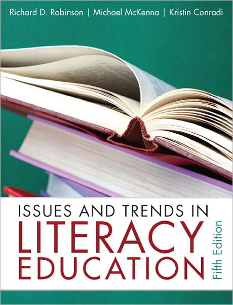 Cover for Richard Robinson · Issues and Trends in Literacy Education (Pocketbok) (2011)