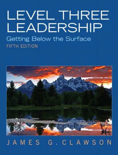 Cover for James G. Clawson · Level Three Leadership: Getting Below the Surface (5th Edition) (Paperback Book) (2011)