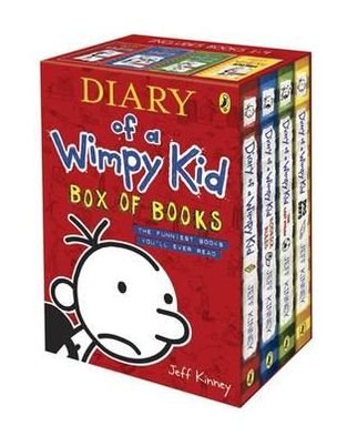 Diary of a Wimpy Kid Box of Books - Diary of a Wimpy Kid - Jeff Kinney - Bücher - Penguin Books Ltd - 9780141341415 - 1. September 2011