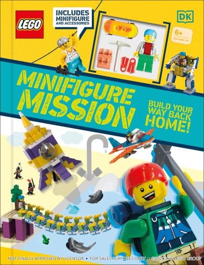 Cover for Tori Kosara · LEGO Minifigure Mission: With LEGO Minifigure and Accessories (Hardcover Book) (2021)