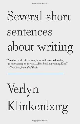 Cover for Verlyn Klinkenborg · Several Short Sentences About Writing (Paperback Bog) [Vintage edition] (2013)