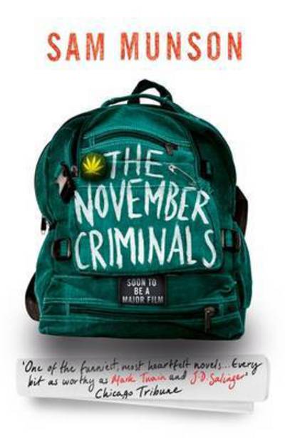 Cover for Sam Munson · The November Criminals (Paperback Book) (2017)