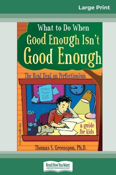 Cover for Thomas S. Greenspon · What to Do When Good Enough Isn't Good Enough : The Real Deal on Perfectionism (Pocketbok) (2008)