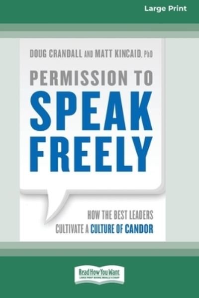 Cover for Doug Crandall · Permission to Speak Freely (Buch) (2017)