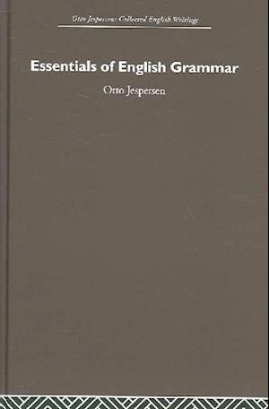 Cover for Otto Jespersen · Otto Jespersen: Collected English Writings - Routledge Library Editions (Book) (2006)