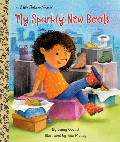 Cover for Jenny Goebel · My Sparkly New Boots (Hardcover Book) (2023)