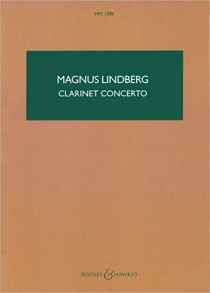 Cover for M. Lindberg · Clarinet Conc.,Part.BH11677 (Bog)