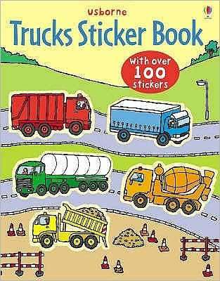 First Sticker Book Trucks - First Sticker Books - Sam Taplin - Kirjat - Usborne Publishing Ltd - 9780746089415 - perjantai 27. kesäkuuta 2008