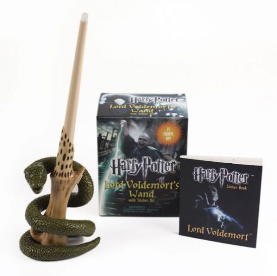 Running Press · Harry Potter Voldemort's Wand with Sticker Kit: Lights Up! (MERCH) (2014)