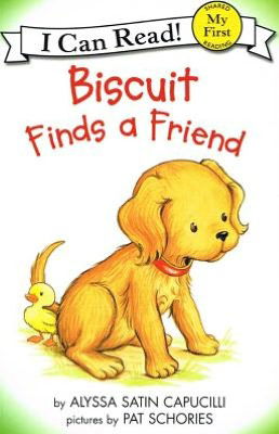 Cover for Alyssa Satin Capucilli · Biscuit Finds a Friend (My First I Can Read Biscuit Level Pre 1) (Hardcover Book) (1998)