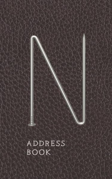 Cover for Manly Monogram Designs · N Address Book (Paperback Book) (2019)