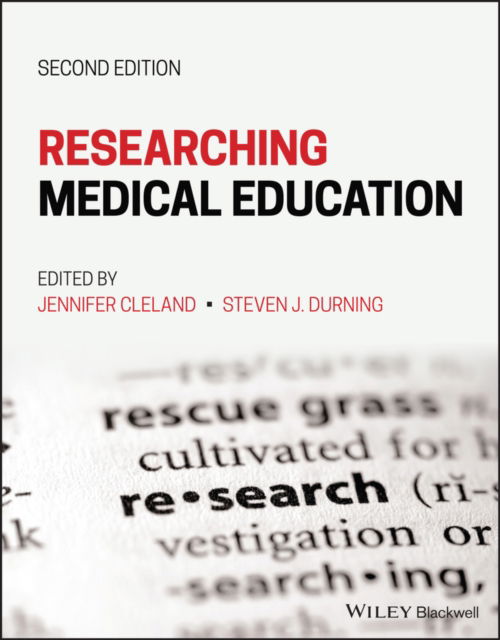 Cover for J Cleland · Researching Medical Education (Pocketbok) (2023)