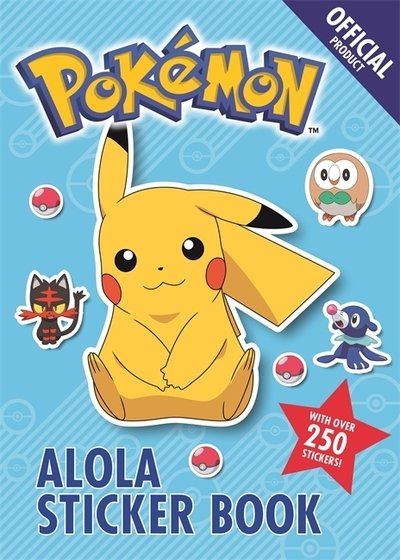 Cover for Pokemon · The Official Pokemon Alola Sticker Book - Pokemon (Pocketbok) (2019)