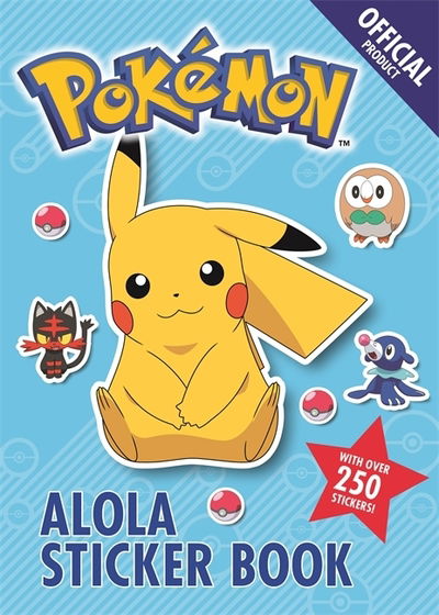 Cover for Pokémon · The Official Pokémon Alola Sticker Book (Paperback Book) (2019)