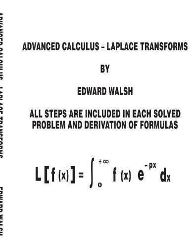 Cover for Edward Walsh · Advanced Calculus: Laplace Transforms (Paperback Book) (2006)
