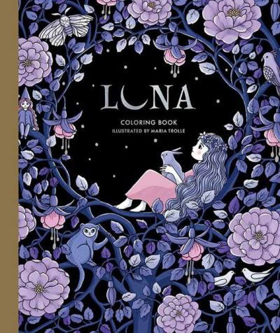 Cover for Maria Trolle · Luna Coloring Book (Inbunden Bok) (2021)