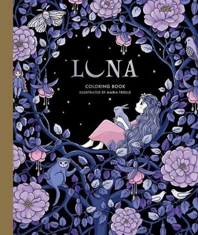 Cover for Maria Trolle · Luna Coloring Book (Hardcover Book) (2021)