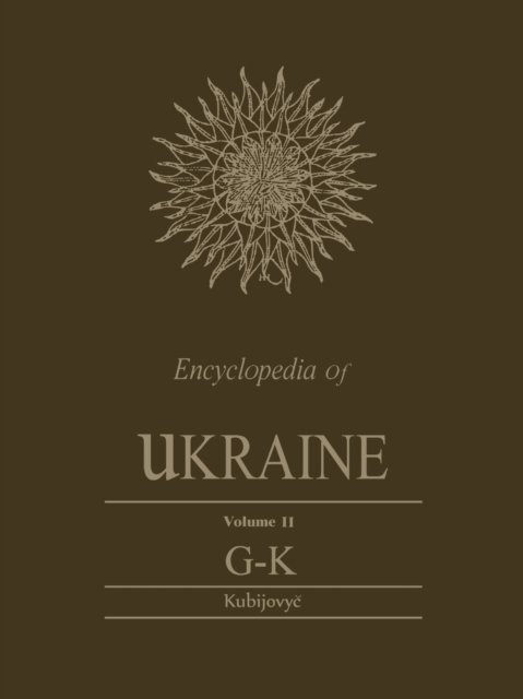 Cover for Volodymyr Kubijovyc · Encyclopedia of Ukraine : Volume II (Paperback Book) (1988)