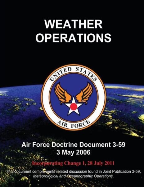 Cover for United States Air Force · Weather Operations (Paperback Book) (2013)