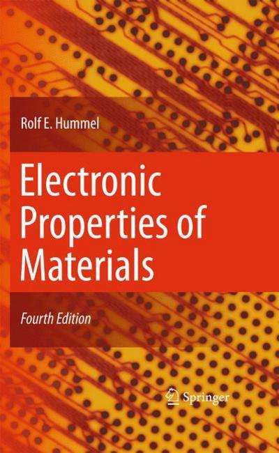 Cover for Rolf E. Hummel · Electronic Properties of Materials (Paperback Book) [4th ed. 2011 edition] (2014)