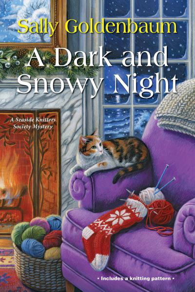 Cover for Sally Goldenbaum · A Dark and Snowy Night (Paperback Book) (2023)