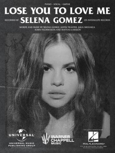 Lose You to Love Me - Selena Gomez - Bøker - Leonard Corporation, Hal - 9781540084415 - 1. desember 2019