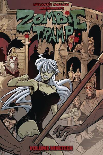 Cover for Vince Hernandez · Zombie Tramp Volume 19: A Dead Girl in Europe (Paperback Book) (2020)