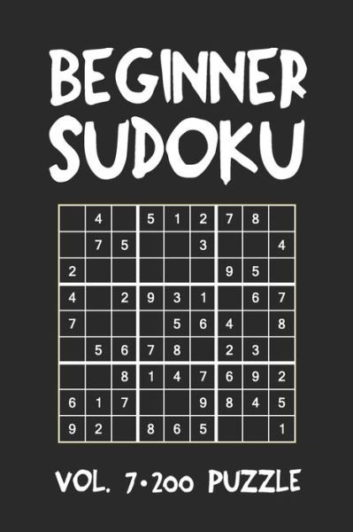 Cover for Tewebook Sudoku Puzzle · Beginner Sudoku Vol.7 200 Puzzle (Taschenbuch) (2019)