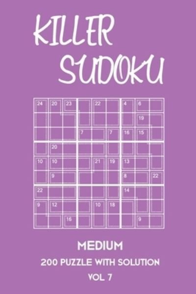 Cover for Tewebook Sumdoku · Killer Sudoku Medium 200 Puzzle With Solution Vol 7 (Pocketbok) (2019)
