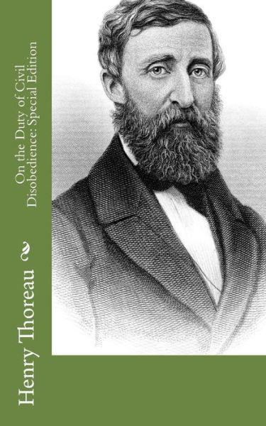 Cover for Henry David Thoreau · On the Duty of Civil Disobedience (Pocketbok) (2018)