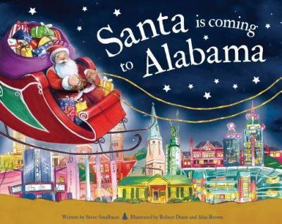 Cover for Steve Smallman · Santa is Coming to Alabama (Hardcover Book) (2019)