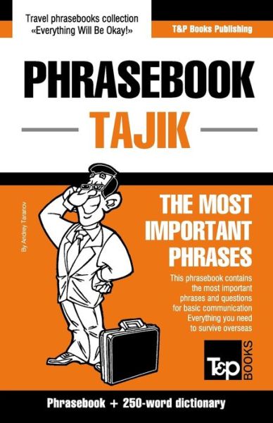 Cover for Andrey Taranov · English-Tajik phrasebook and 250-word mini dictionary - American English Collection (Paperback Book) (2016)