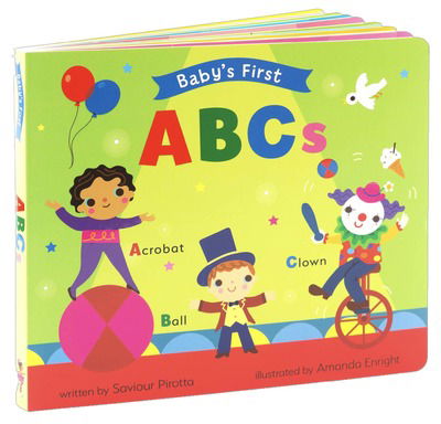 Cover for Saviour Pirotta · ABCs - Baby's First (Board book) (2024)