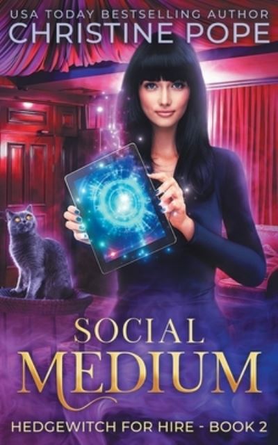 Cover for Christine Pope · Social Medium (Paperback Book) (2021)