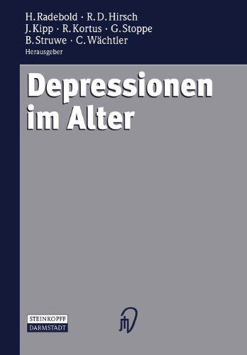 Cover for Hartmut Radebold · Depressionen Im Alter (Paperback Book) [Softcover Reprint of the Original 1st Ed. 1997 edition] (2011)