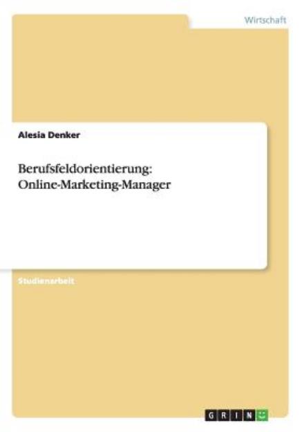 Cover for Denker · Berufsfeldorientierung: Online-M (Book) [German edition] (2013)
