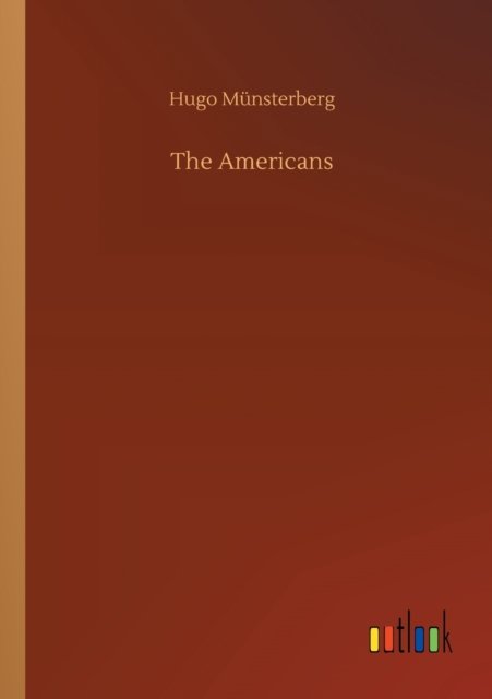 Cover for Hugo Munsterberg · The Americans (Paperback Book) (2020)