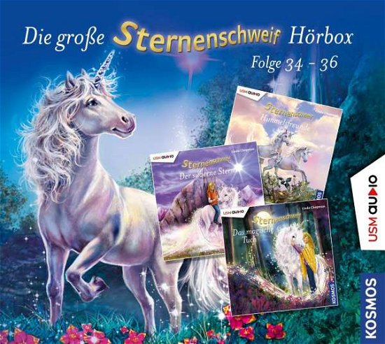 DIE GROßE STERNENSCHWEIF HÖRBOX FOLGE 34-36 (3CDS) - Sternenschweif - Musik - USM - 9783803237415 - 29. oktober 2021