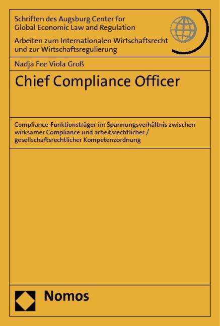 Cover for Groß · Chief Compliance Officer (Buch) (2012)