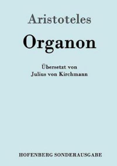 Cover for Aristoteles · Organon (Bog) (2016)
