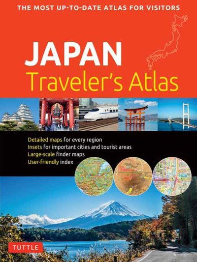 Cover for Japan Travelers Atlas · Japan Traveler's Atlas: Japan's Most Up-to-date Atlas for Visitors (Paperback Book) [Second Edition, Revised edition] (2019)