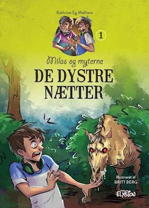 Cover for Kathrine Eg Mølhave · Milas og myterne: De dystre nætter (Hardcover Book) [1er édition] (2021)