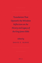 Cover for Forthcoming · Translation That Openeth the Window (Society of Biblical Literature Biblical Scholarship in North America) (Hardcover Book) (2009)