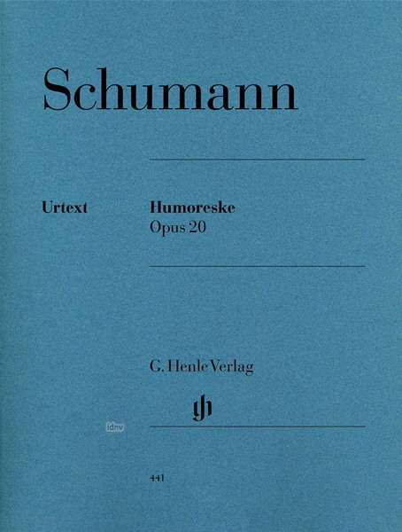 Cover for Schumann · Humoreske B-Dur op.20,Kl.HN441 (Bog) (2018)