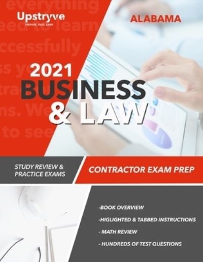 Cover for Upstryve Inc · 2021 Alabama Business and Law Contractor Exam Prep: Study Review &amp; Practice Exams (Taschenbuch) (2021)