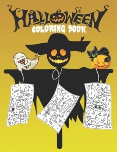 Cover for Xskul Art · Halloween Coloring Book (Taschenbuch) (2020)