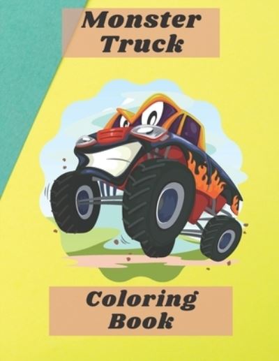 Cover for Perla · Monster Truck Coloring (Paperback Book) (2021)