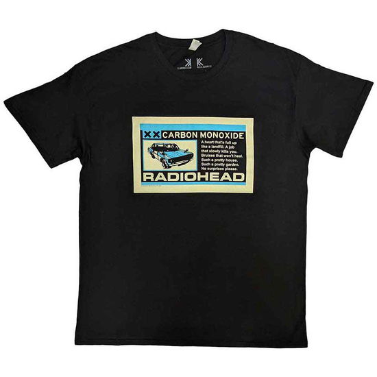 Cover for Radiohead · Radiohead Unisex T-Shirt: Carbon Patch (T-shirt)